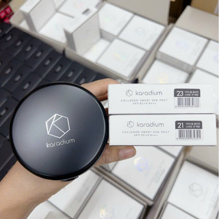 Phấn phủ kiềm dầu karadium collagen smart sun pact spf 50+ pa+++
