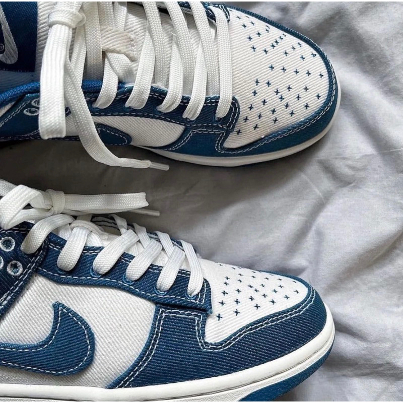 GIÀY NAM NIKE DUNK LOW SE ‘SASHIKO INDUSTRIAL BLUE’
