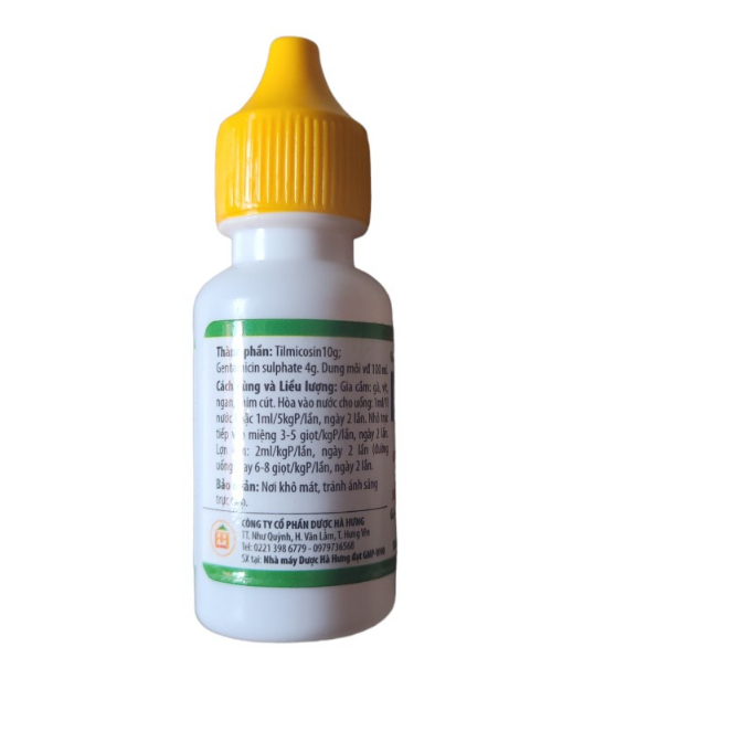 DH Ticogen 10ml, dung trong thú y