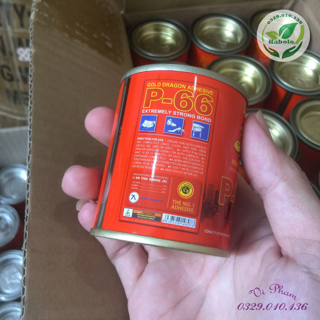 Keo rồng vàng P-66 Siêu dính chuyên dụng dán thảm trải sàn