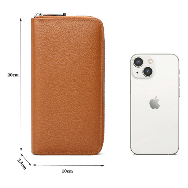 Ví Dài Nam Nữ Cầm Tay Da Thật Thời Trang Cao Cấp HAVI V04