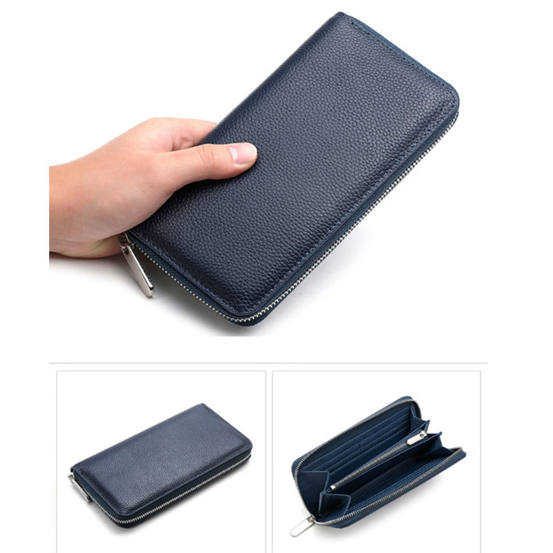 Ví Dài Nam Nữ Cầm Tay Da Thật Thời Trang Cao Cấp HAVI V04