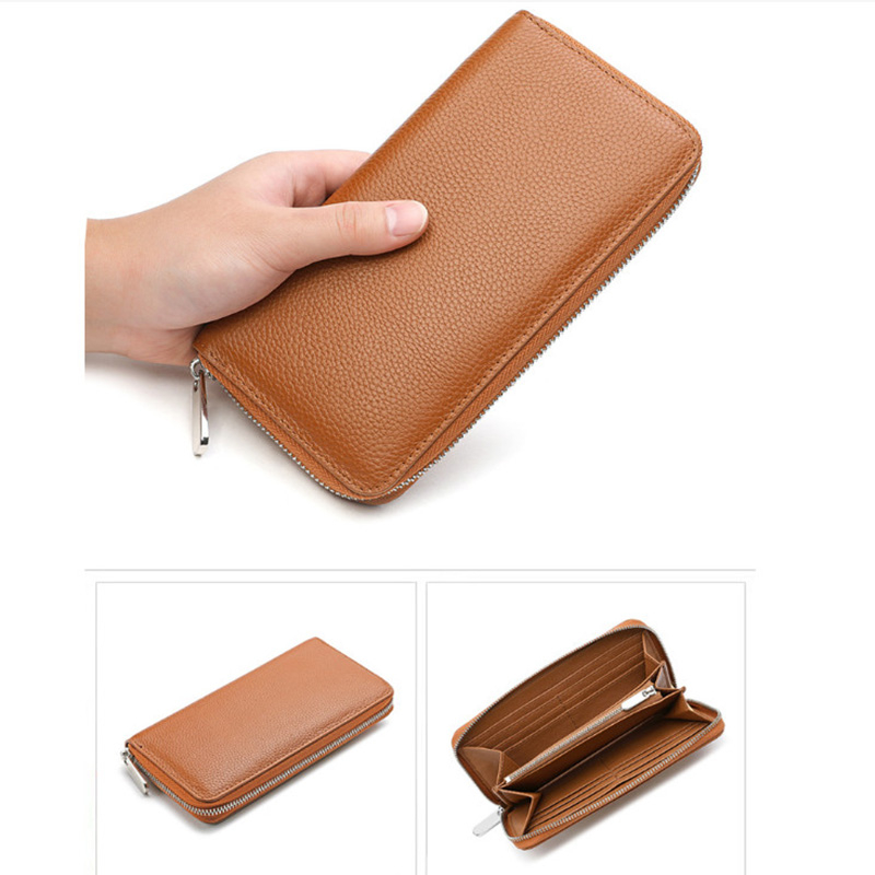 Ví Dài Nam Nữ Cầm Tay Da Thật Thời Trang Cao Cấp HAVI V04