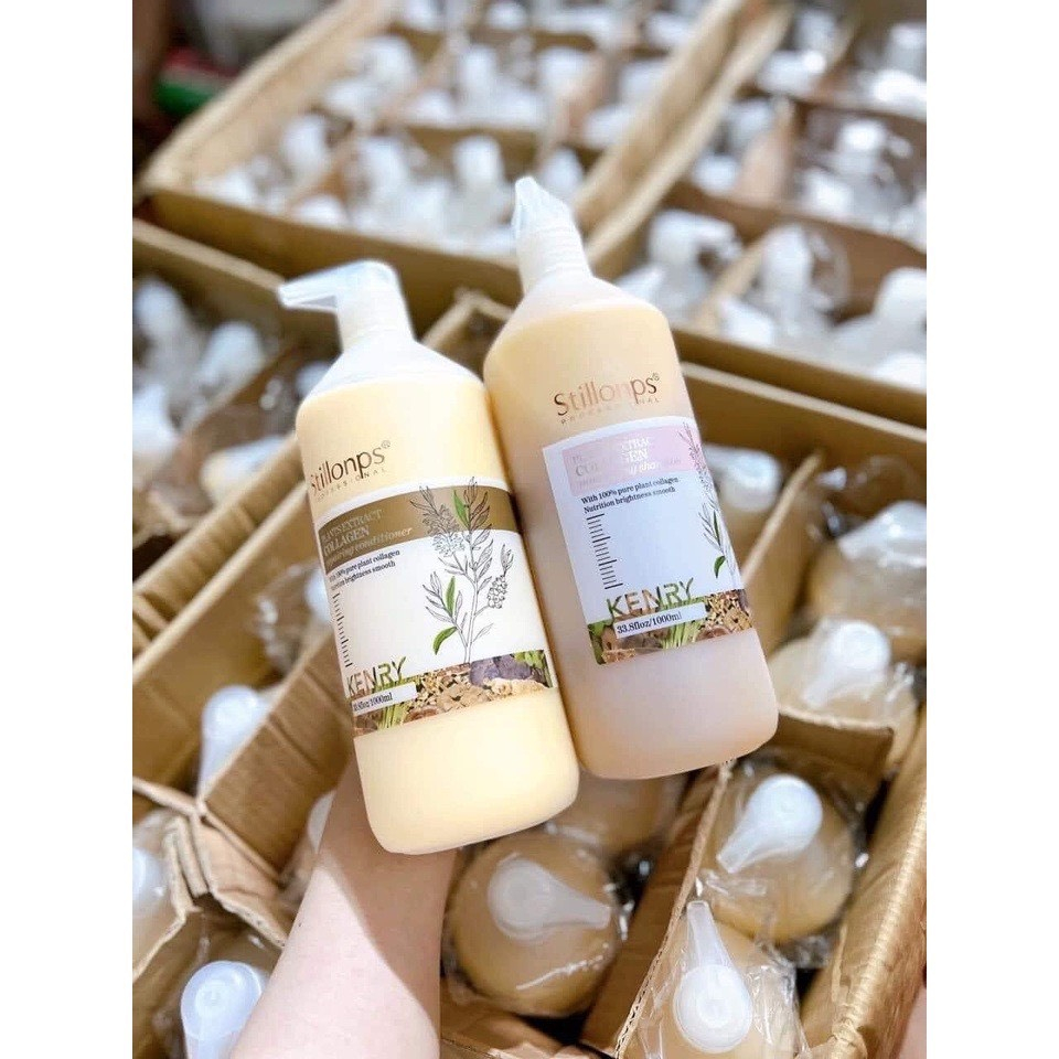 Dầu gội dưỡng sinh STILLONPS KENRY 1000ml hương nước hoa quyến rũ chính hãng