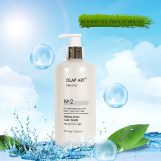 Kem ủ tóc phục hồi hư tổn Olap Art No2 hấp tóc phân tử hữu cơ siêu mềm mượt tại nhà chính hãng