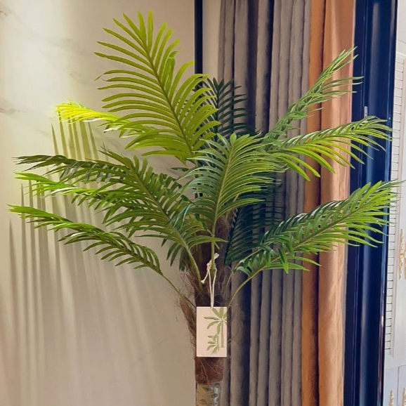 Cây Giả Cây Chà Là Cây Cau Nga Mi Cao 1,8m và 2m Trang Trí Decor Nhà Cửa Bền Đẹp