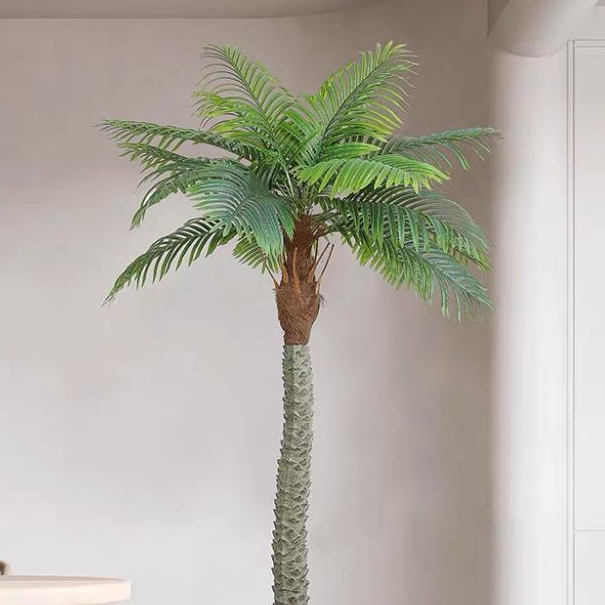 Cây Giả Cây Chà Là Cây Cau Nga Mi Cao 1,8m và 2m Trang Trí Decor Nhà Cửa Bền Đẹp