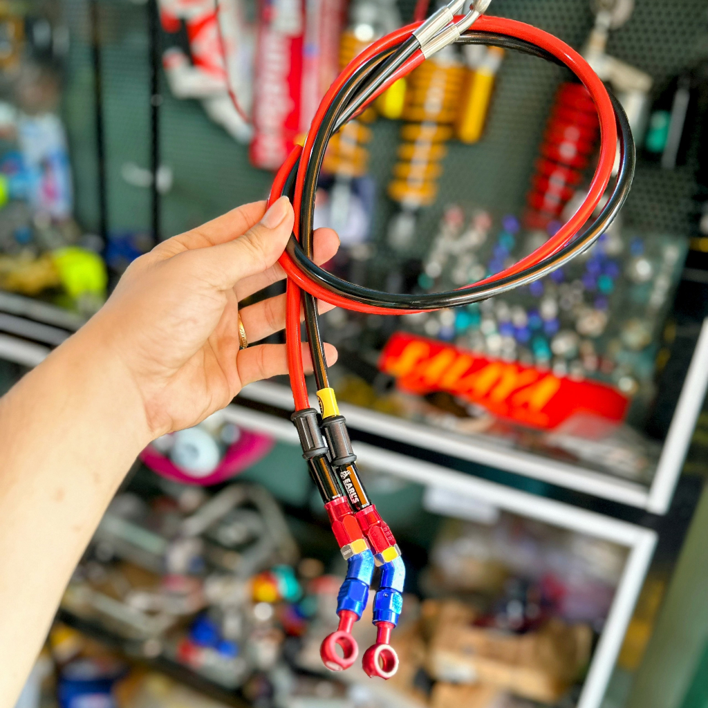 Dây dầu Hel Bấm đầu Full CNC Dài lắp đặt nhiều dòng xe