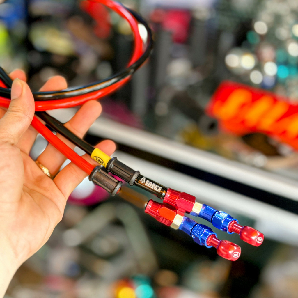 Dây dầu Hel Bấm đầu Full CNC Dài lắp đặt nhiều dòng xe