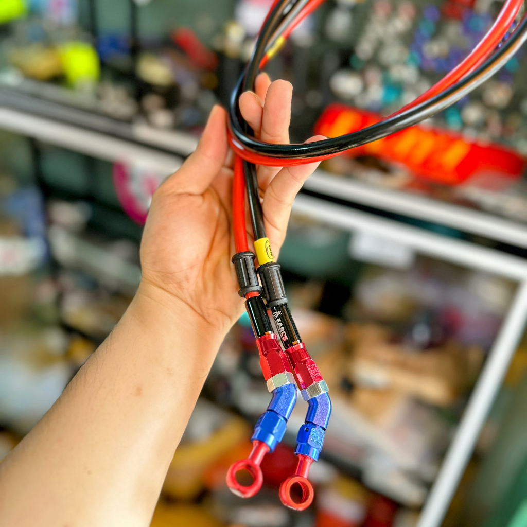 Dây dầu Hel Bấm đầu Full CNC Dài lắp đặt nhiều dòng xe