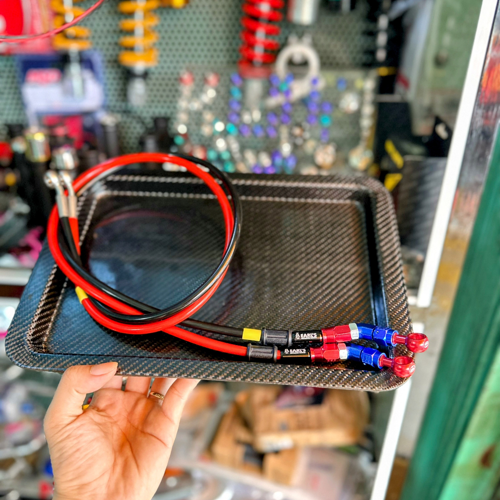 Dây dầu Hel Bấm đầu Full CNC Dài lắp đặt nhiều dòng xe