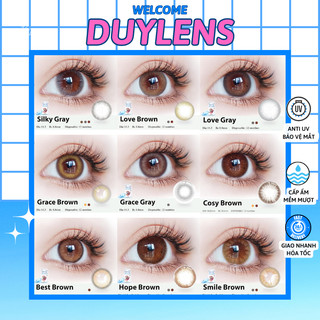 30 mẫu lens Hàn 0 độ hạn 1 năm chính hãng Duy Lens (mẫu mới)
