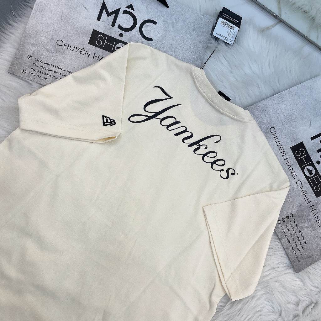 Áo Thun New Era - Áo Ny Yankees - Kem - Code: 13702548