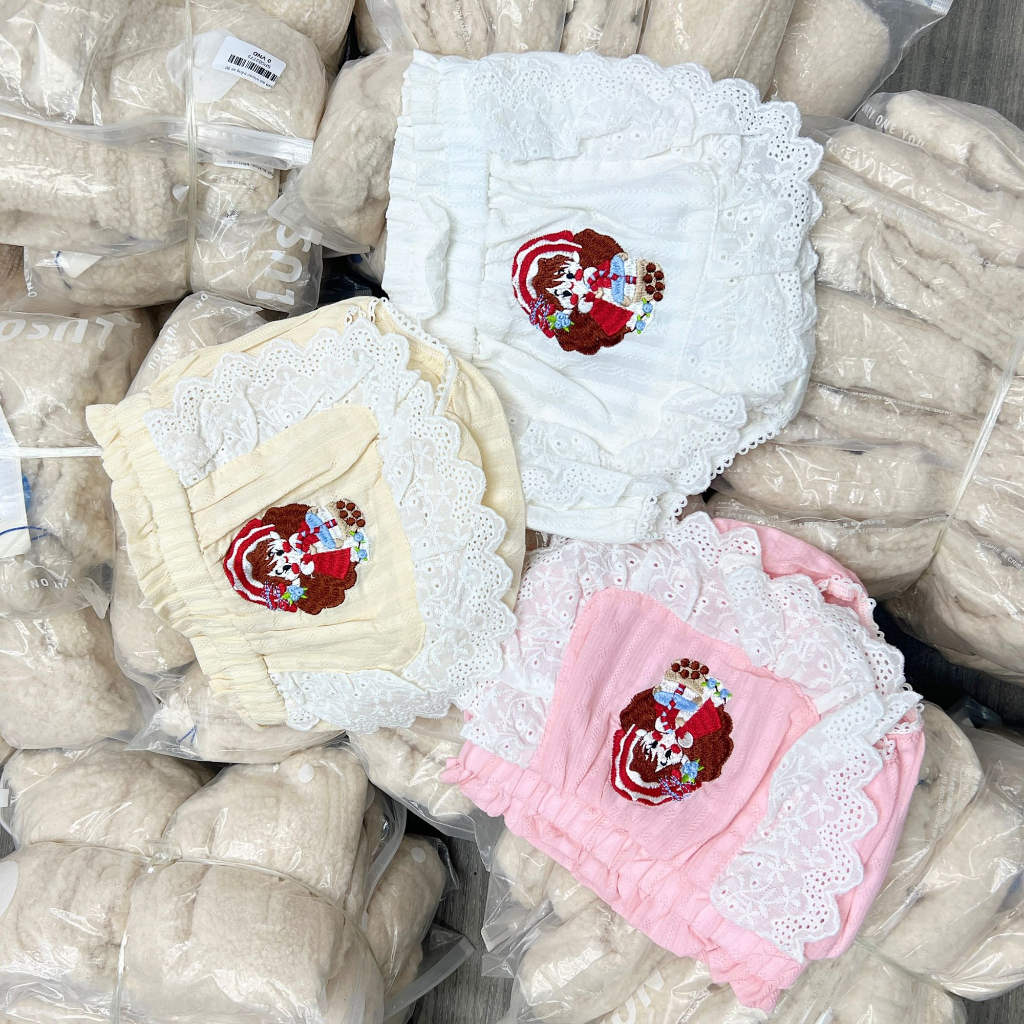 Quần Chíp Đùi Cho Bé Gái Chất Thông Hơi Thoáng Mát Dễ Chịu Cho Bé QCCC - Mã 610