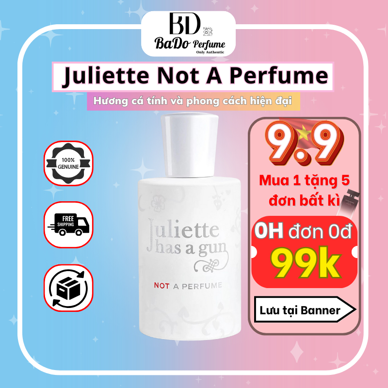 Mẫu thử 10ml Nước hoa Nữ Not A Perfume by 𝑱𝑼𝑳𝑰𝑬𝑻𝑻𝑬 has A Gun lên mùi theo cơ địa từng người