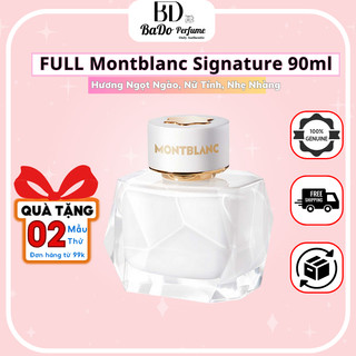FULL Montblanc Signature Nước hoa nữ Ngọt ngào, Quyến rũ BaDo Perfume