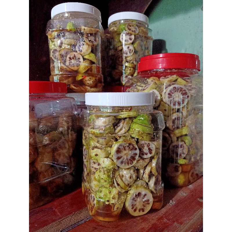 Hủ 1kg Trái Nhàu Già  Ngâm Đường Cát Vàng Hỗ Trợ điề.u tr.ị Bư.ớu C.ổ, Bướ.u Tuy.ến Giáp,Cư.ờng Giá.p