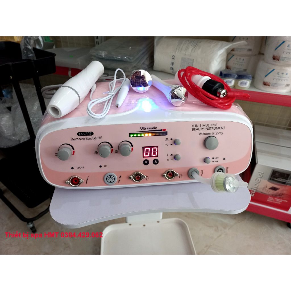 May 5in1 Máy chăm sóc da 5in1 | Máy chăm sóc da đa năng 5 trong 1 mẫu mới 2023