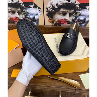 [Fullbox💥]Giày lười da 𝕃𝕍 classic tag vàng