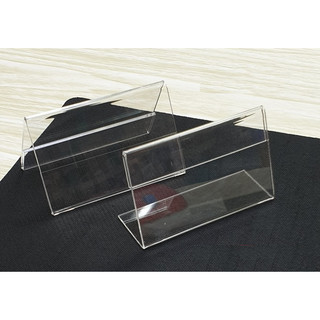 10 chiếc Bảng Tên Mica Bảng nhãn dán cỡ 6x4cm