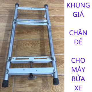Khung máy rửa xe, chân đế máy rửa xe - Gắn Máy Rửa Xe Đầu Rời