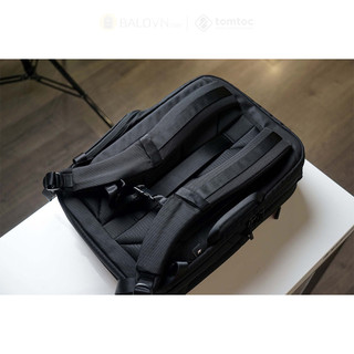 Balo Tomtoc H73E1D1 / H73E2D1 X-PAC Techpack for Ultrabook 13"14"15"16" Black