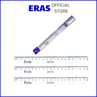 Thước kẻ trắng 20 cm eras e904 - thước kẻ học sinh, văn phòng