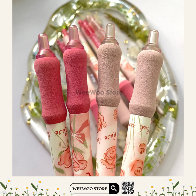 Bút chì bấm Mura Rose Love ngòi 0.5mm - WeeWoo Store