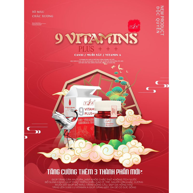 MẪU MỚI NHẤT - TỐT NHẤT PLUS CÓ TEM CỦA BỘ  VITAMIN TĂNG CÂN BỔ MÁU TRÁI CÂY TP THÁI LAN - TĂNG CÂN AN TOÀN
