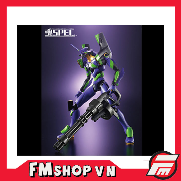 MÔ HÌNH CHÍNH HÃNG  SOUL OF CHOGOKIN SPEC XS-03 EVA-01