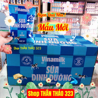 SỮA DINH DƯỠNG TIỆT TRÙNG VINAMILK -Thùng 48bịch x 220ml Có Đường, Không Đường, Dâu, Sôcôla