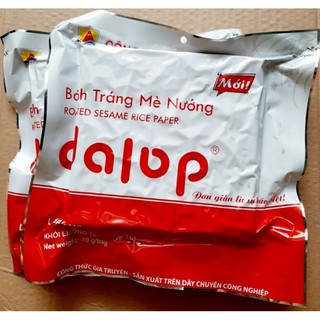 Bánh tráng dalop mè nướng bình định - hsd 5 tháng