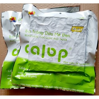 Bánh tráng dalop dừa mè đen bình định - hsd 5 tháng