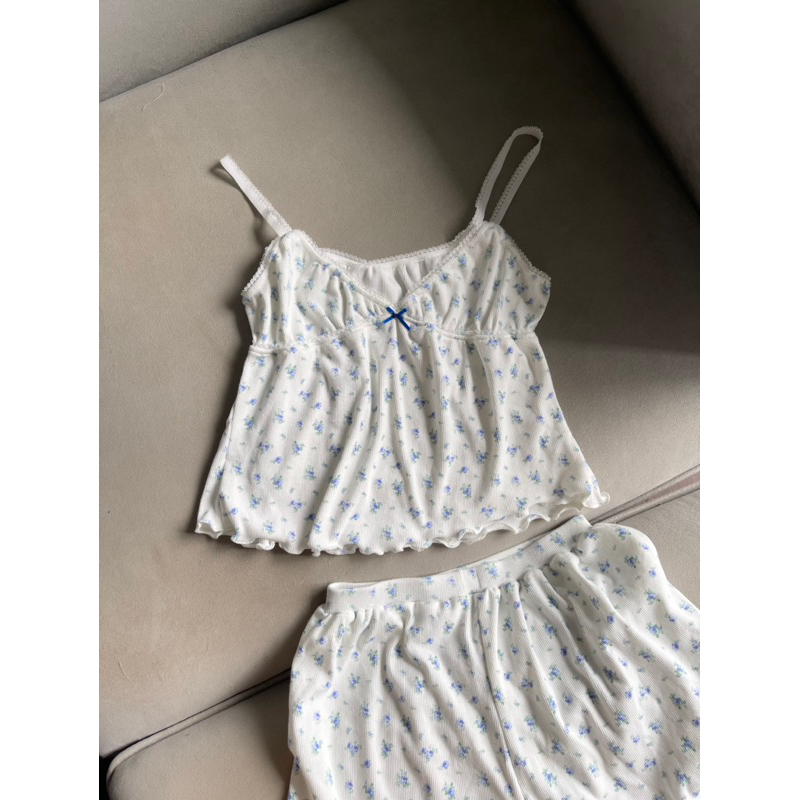 Set Bộ 2 Dây Đính Nơ Chất Liệu Cotton Co Giãn