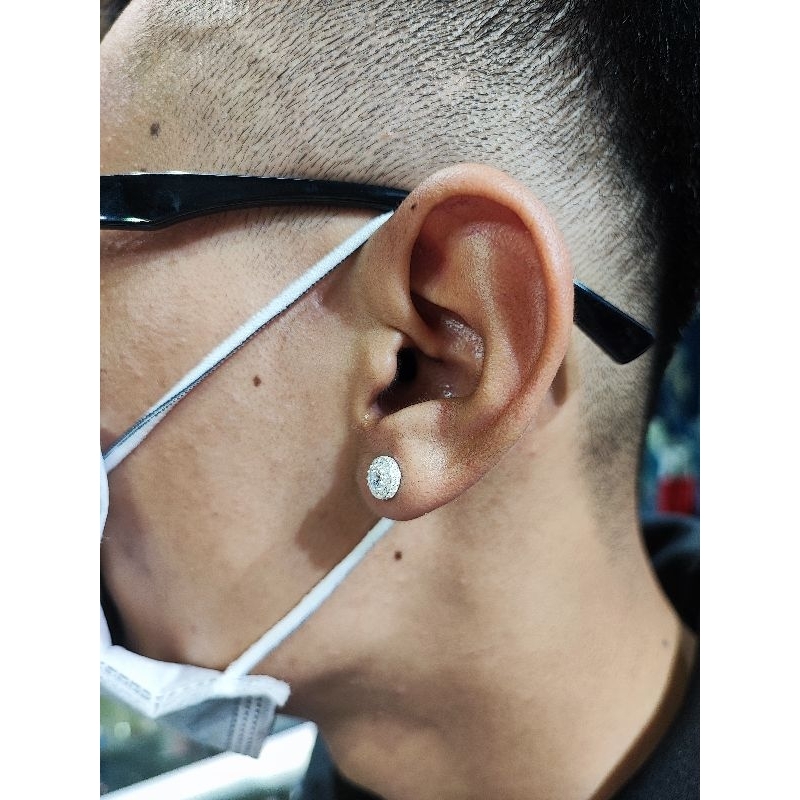 Khuyên tai lịch lãm bản nhỏ bạc 925 mẫu thiết kế sang trọng