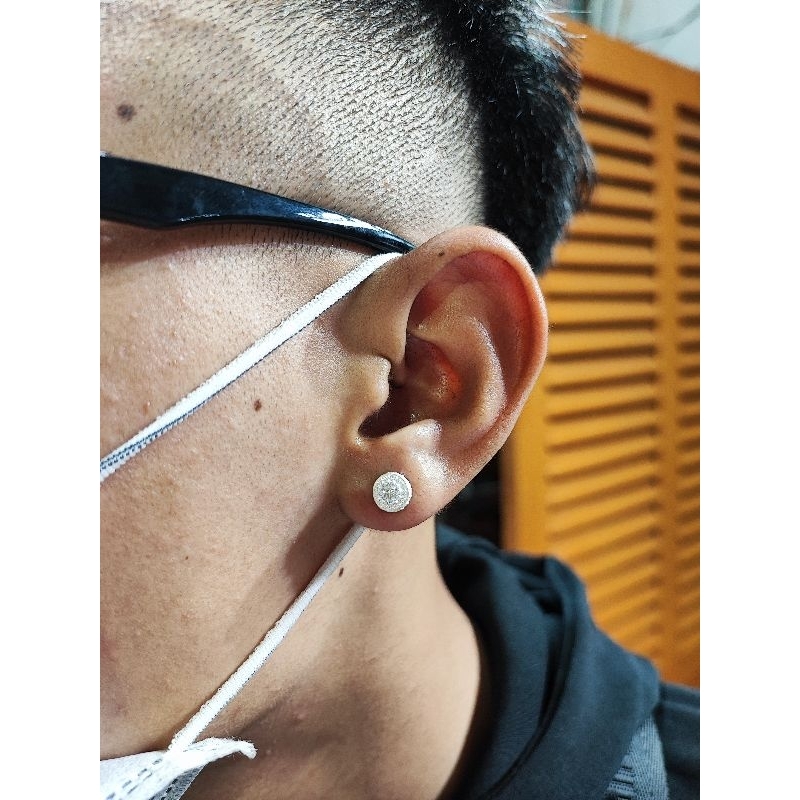 Khuyên tai lịch lãm bản nhỏ bạc 925 mẫu thiết kế sang trọng