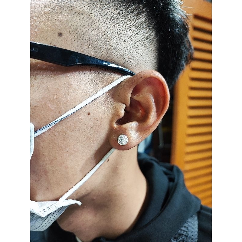 Khuyên tai lịch lãm bản nhỏ bạc 925 mẫu thiết kế sang trọng