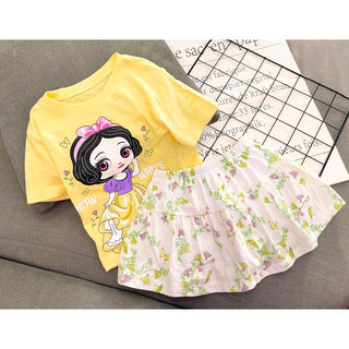 Bộ chân váy hoạt hình Oshkosh bé gái