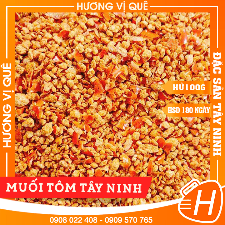 Muối Tôm Tây Ninh - Hủ 500g - Đặc Sản Tây Ninh