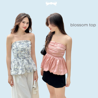 Soda pop - blossom top - áo cúp ngực hoạ tiết hoa