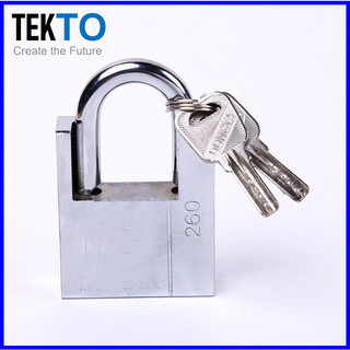 Ổ khóa chống cắt, chống trộm, kèm 3 chìa khóa - 023