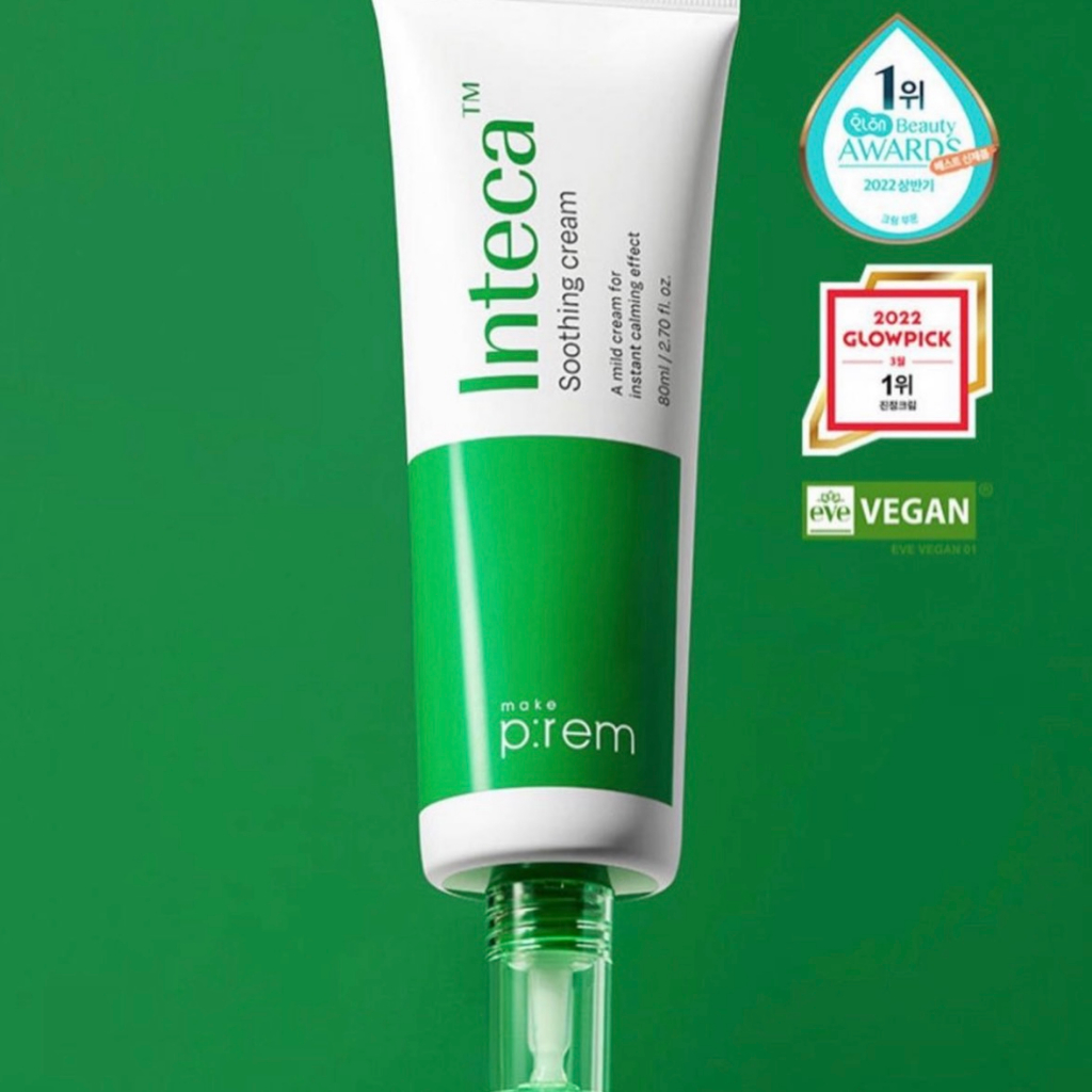 Kem dưỡng MAKE PREM Inteca Soothing Cream