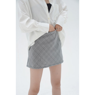 LOLLIE STUDIO - Chân váy mini plaid skirt TKC23 chân váy ngắn ôm kẻ nhiều màu thiết kế năng động thể thao