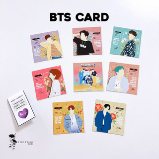BTS card / bộ 8 card fanart BTS / thetranstudio