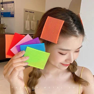 Hộp 10 Miếng Dán Tóc Mái Cố Định Tóc Color Summer Phong Cách Hàn Quốc