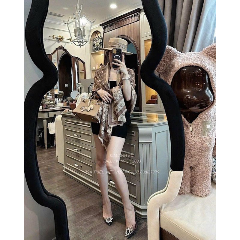 KHĂN LỆ VI NÂU LOẠI 1