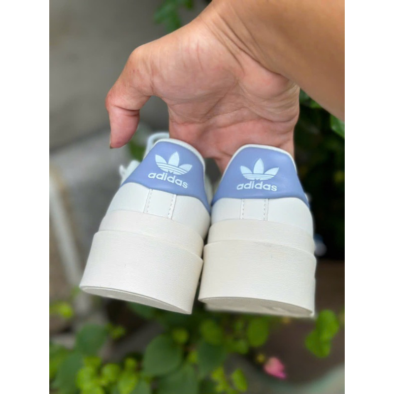 Giày thể thao sneaker bonega kem xanh