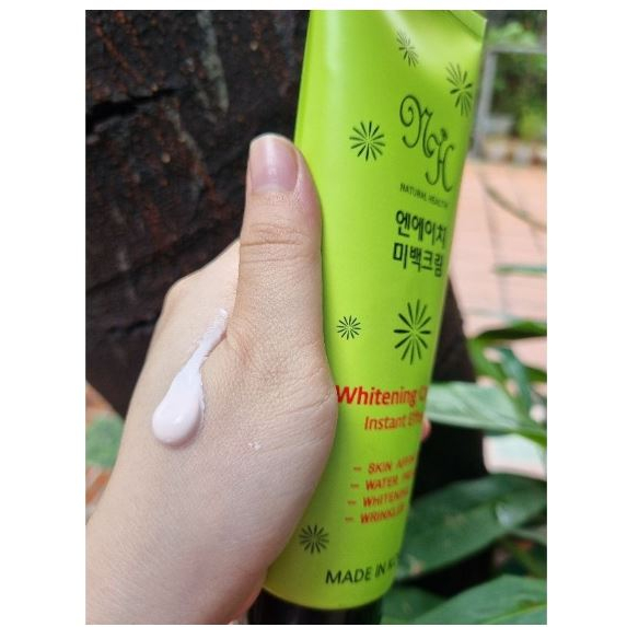 Kem Dưỡng Trắng Da Nâng Tone Da Tức Thì Cho Toàn Thân NH Whitening Cream 250ml
