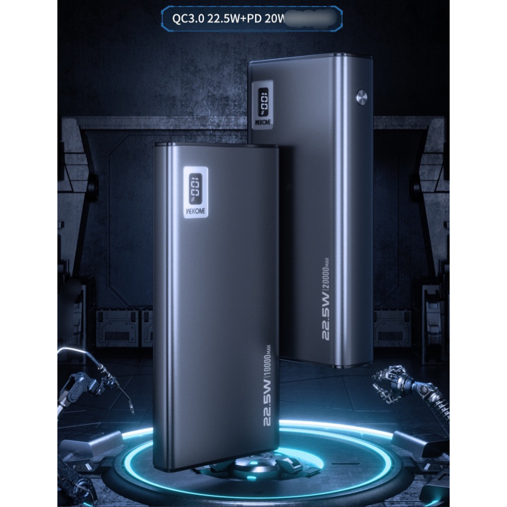 💕CHÍNH HÃNG💕 Sạc Dự Phòng pin tích điện Wekome WP 05/ 06 10000mAh/ 20.000mah sạc nhanh 20W PD 22.5W