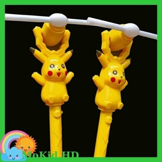 Đồ chơi Gậy pikachu nhạc xoay phát sáng có đèn có nhạc